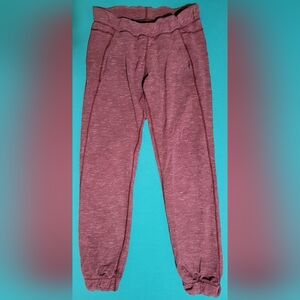 Lululemon Sattva Pant II Heathered Marled Rust Berry / Rust Berry Size 4